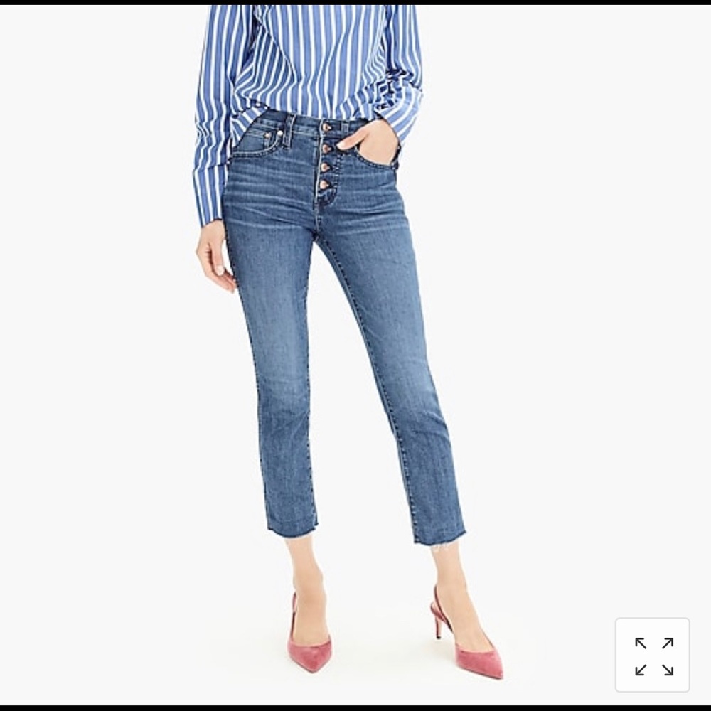 Jcrew Vintage Straight Jeans